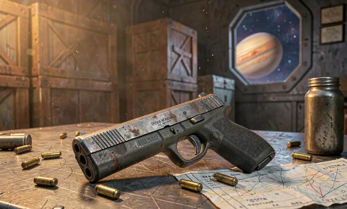.44 Caliber Pistol