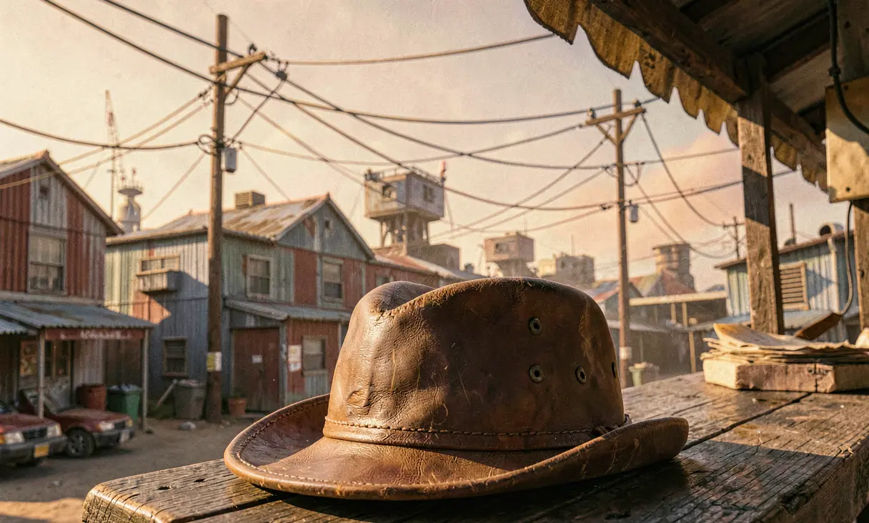 Leather Hat