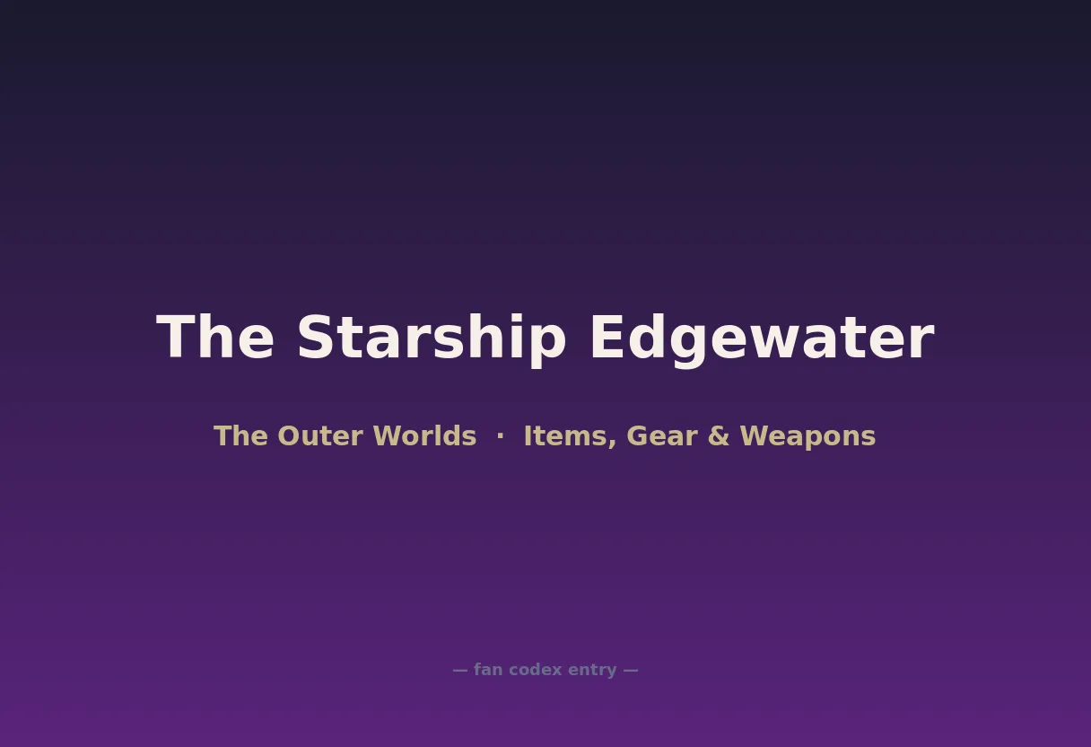 The Starship Edgewater