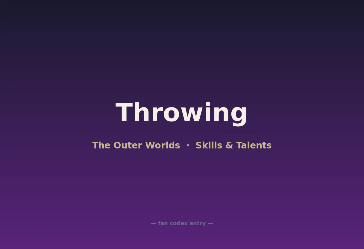 Throwing