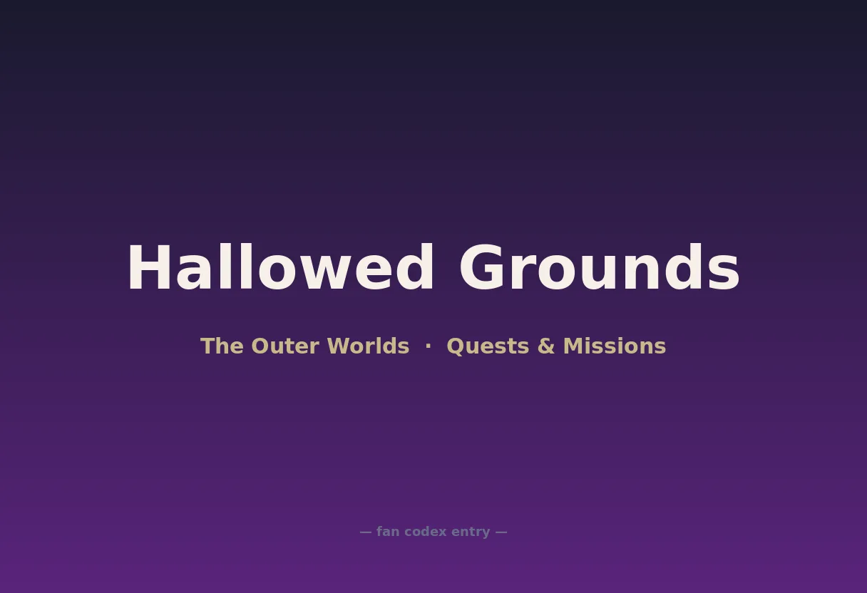 Hallowed Grounds