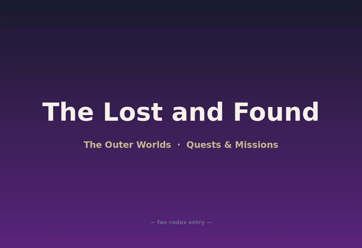 The Lost and Found